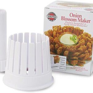 NORPRO Onion Blossom Maker Blooming Onion Set 5143 Corer with Instruction Guide